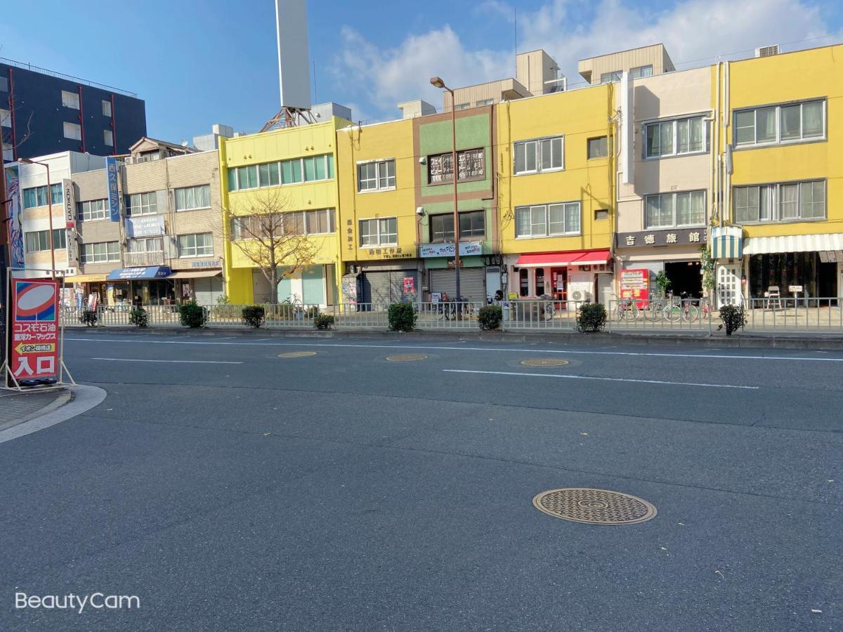 Yoshidoku Inn - Domome1 Осака Екстер'єр фото