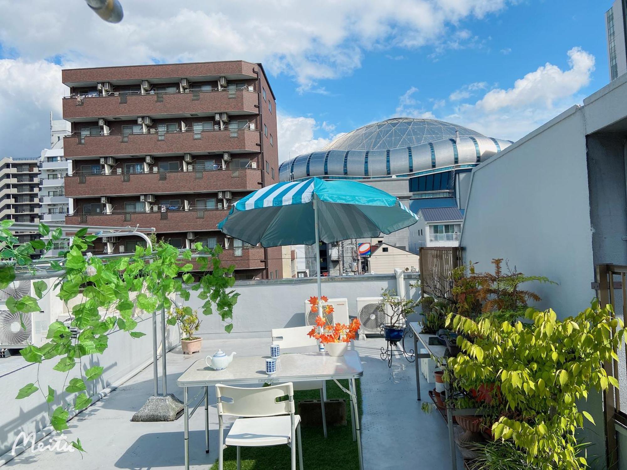 Yoshidoku Inn - Domome1 Осака Екстер'єр фото